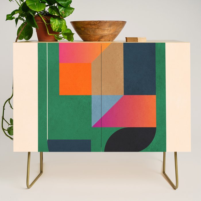 Geometric Abstraction 109 Credenza Gallery Image 1