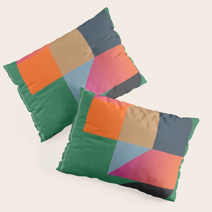 Geometric Abstraction 109 Pillow Sham Gallery Image 3