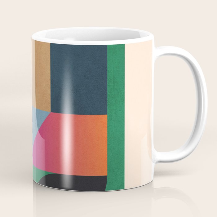 Geometric Abstraction 109 Coffee Mug Gallery Image 1