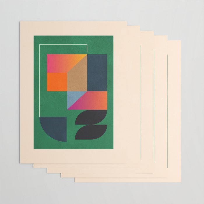 Geometric Abstraction 109 Wrapping Paper Gallery Image 3