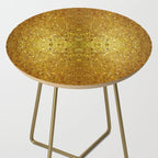 Deep gold glass mosaic Side Table Gallery Image 2