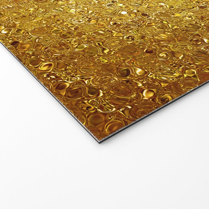 Deep gold glass mosaic Welcome Mat Gallery Image 2