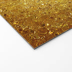Deep gold glass mosaic Welcome Mat Gallery Image 2
