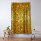 Deep gold glass mosaic Window Curtain Gallery Image 5