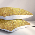 Deep gold glass mosaic Pillow Sham Gallery Image 3