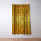 Deep gold glass mosaic Window Curtain Gallery Image 3