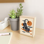 Cat At Play Mini Art Print Gallery Image 2