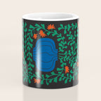 Summer Bloom: Midnight Rain Forest Coffee Mug Gallery Image 4