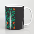 Summer Bloom: Midnight Rain Forest Coffee Mug Gallery Image 1