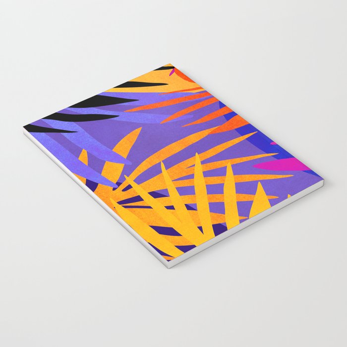 Neon Rainforest - Abstract Pop Art Notebook Gallery Image 3