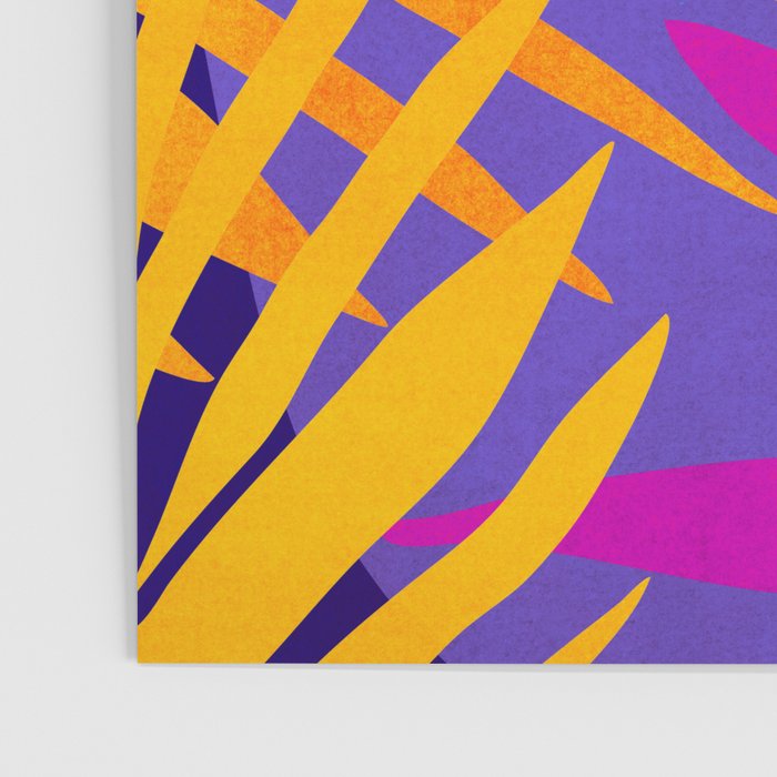 Neon Rainforest - Abstract Pop Art Poster Gallery Image 3