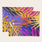Neon Rainforest - Abstract Pop Art Placemat Gallery Image 1