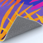 Neon Rainforest - Abstract Pop Art Rug Gallery Image 4