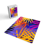 Neon Rainforest - Abstract Pop Art Jigsaw Puzzle Gallery Image 2