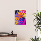Neon Rainforest - Abstract Pop Art Poster Gallery Image 2