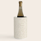 Lines II (Cream Chocolate) Wine Chiller Gallery Image 1