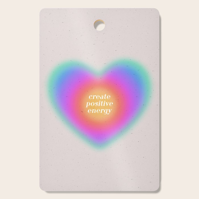 Create Positive Energy Cutting Board Gallery Image 1