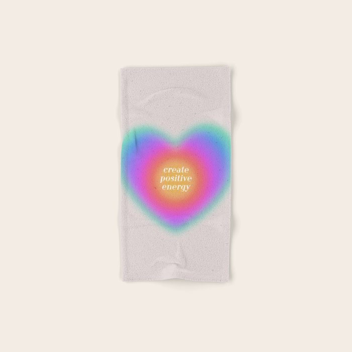 Create Positive Energy Bath Towel Gallery Image 1