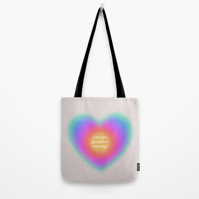 Create Positive Energy Tote Bag Gallery Image 2