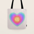 Create Positive Energy Tote Bag Gallery Image 1
