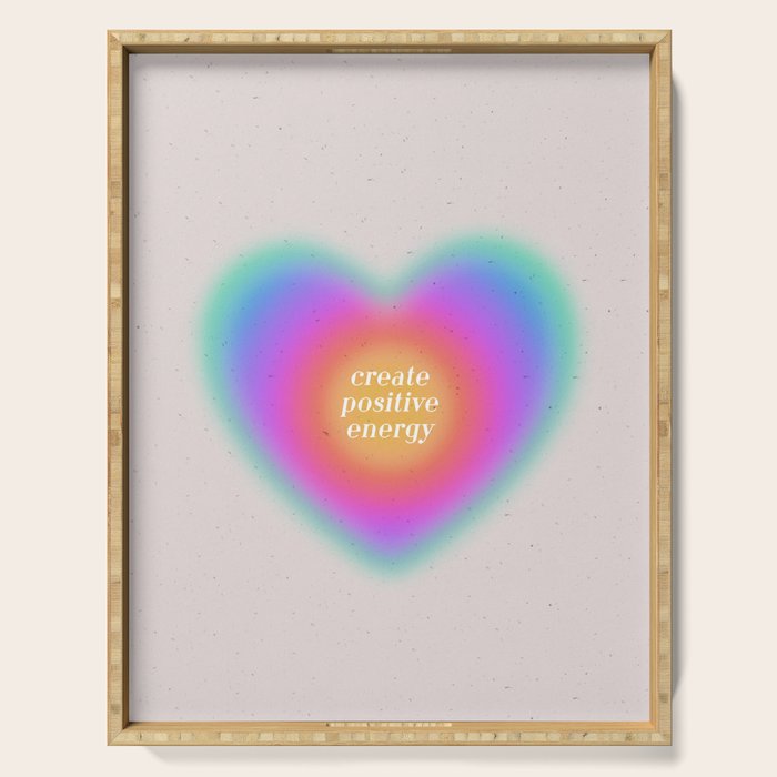 Create Positive Energy Serving Tray Gallery Image 1