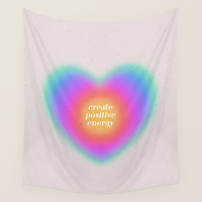 Create Positive Energy Wall Tapestry Gallery Image 4