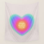 Create Positive Energy Wall Tapestry Gallery Image 4