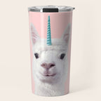 ALPACA UNICORN Travel Mug Gallery Image 1
