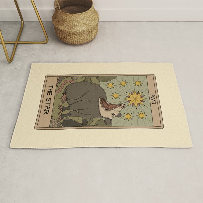 The Star - Possum Tarot Rug Gallery Image 1