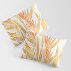 Metallic Gold Bird of Paradise Pillow Sham Gallery Image 3