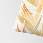 Metallic Gold Bird of Paradise Pillow Sham Gallery Image 4