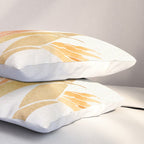 Metallic Gold Bird of Paradise Pillow Sham Gallery Image 3