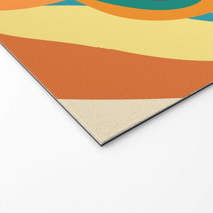 Groovy rainbow of doom Welcome Mat Gallery Image 2