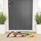 Groovy rainbow of doom Welcome Mat Gallery Image 3