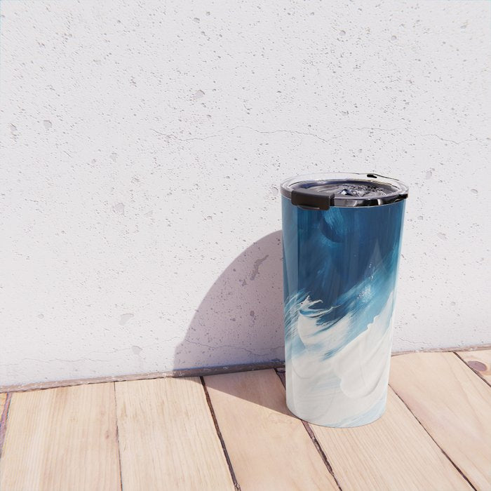 Abstract Oil Painting No.30 Travel Mug Gallery Image 4