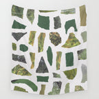 Shades of Green Wall Tapestry Gallery Image 4