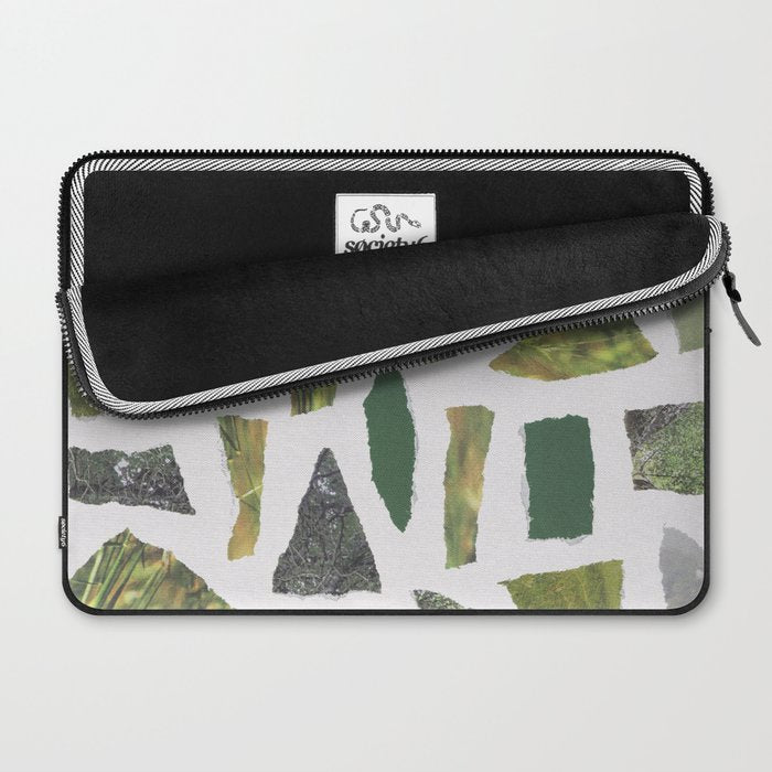 Shades of Green Laptop Sleeve Gallery Image 2
