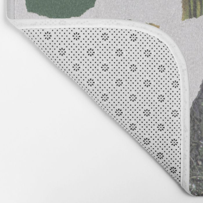 Shades of Green Bath Mat Gallery Image 2