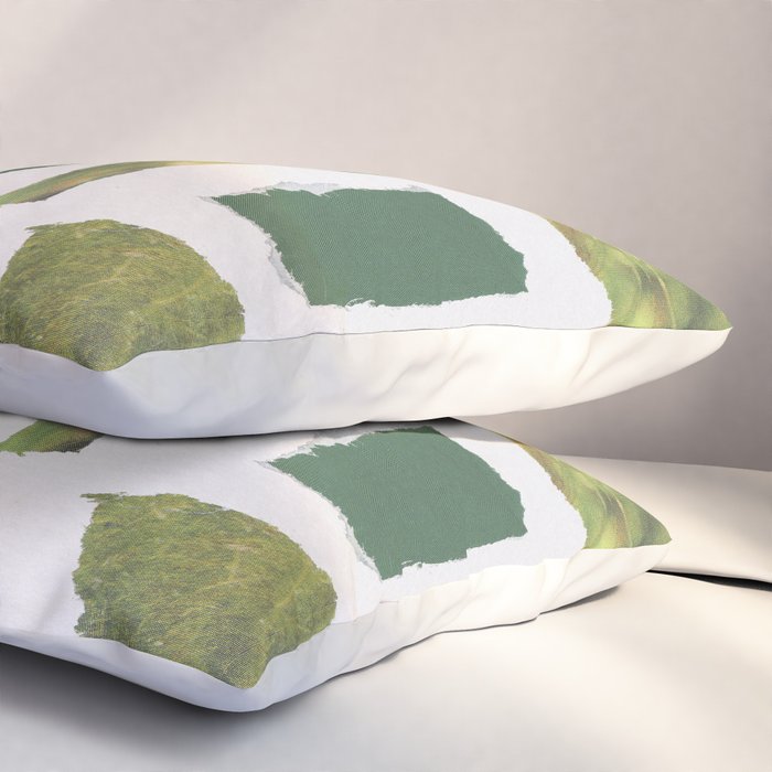 Shades of Green Pillow Sham Gallery Image 3