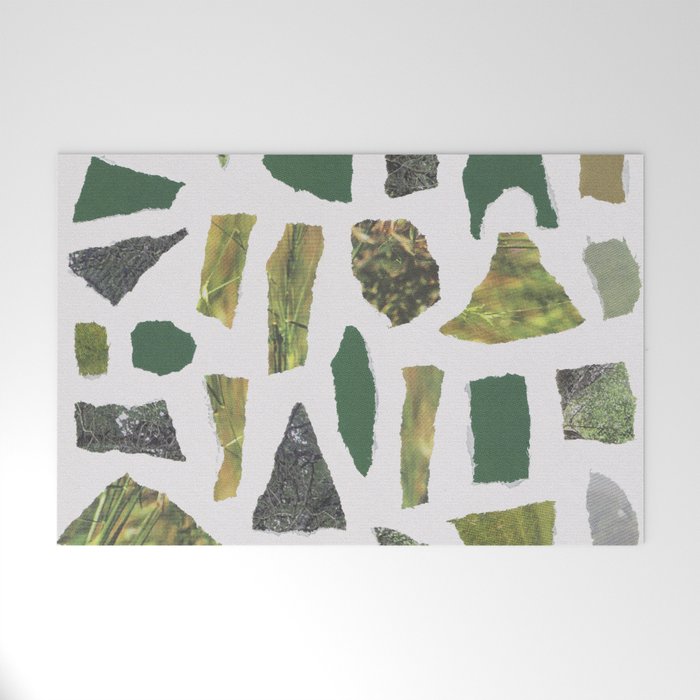 Shades of Green Welcome Mat Gallery Image 1