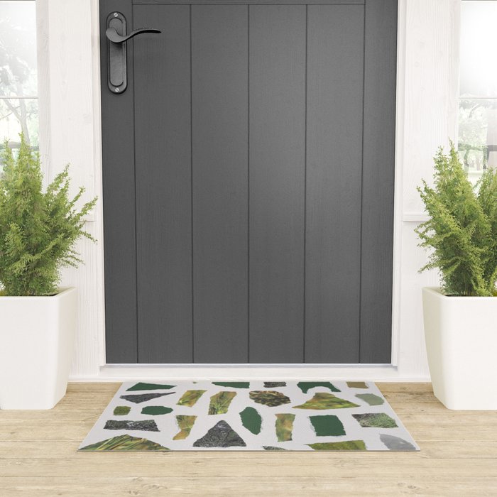 Shades of Green Welcome Mat Gallery Image 3