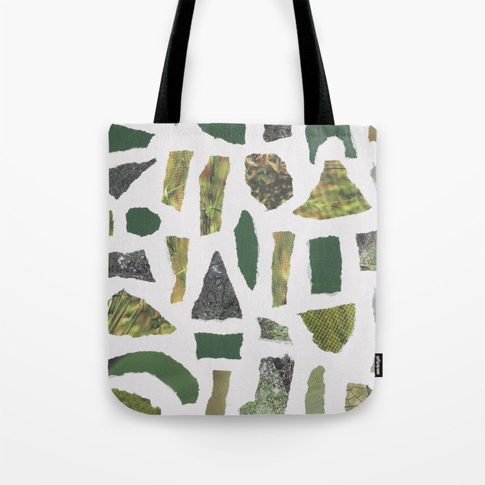 Shades of Green Tote Bag Gallery Image 1