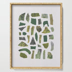 Shades of Green Serving Tray Gallery Image 1