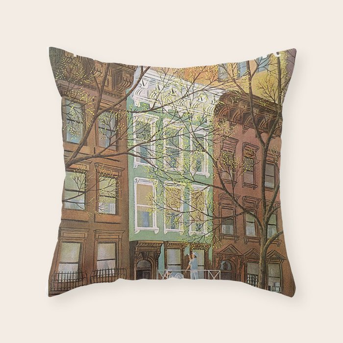 The New Yorker - 12 April 1969 Throw Pillow Gallery Image 1