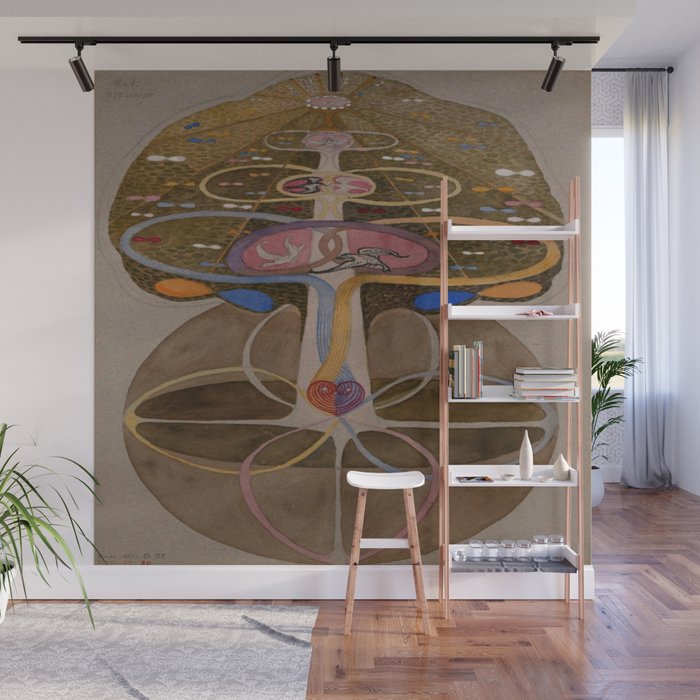 Hilma af Klint The Tree Of Knowledge No . 1 ,B ( 1913) Wall Mural Gallery Image 1