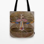 Hilma af Klint The Tree Of Knowledge No . 1 ,B ( 1913) Tote Bag Gallery Image 1