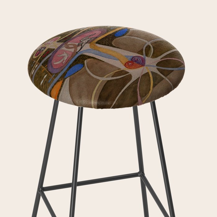 Hilma af Klint The Tree Of Knowledge No . 1 ,B ( 1913) Stool Gallery Image 2