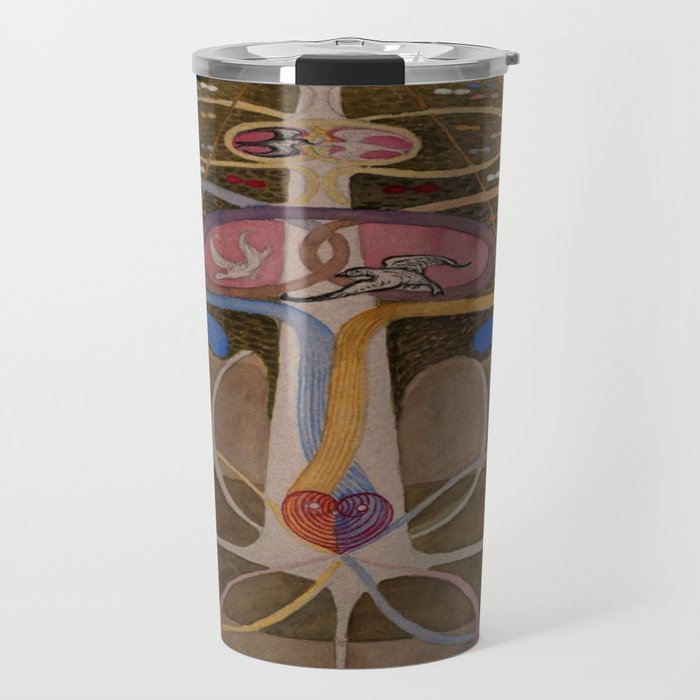 Hilma af Klint The Tree Of Knowledge No . 1 ,B ( 1913) Travel Mug Gallery Image 1