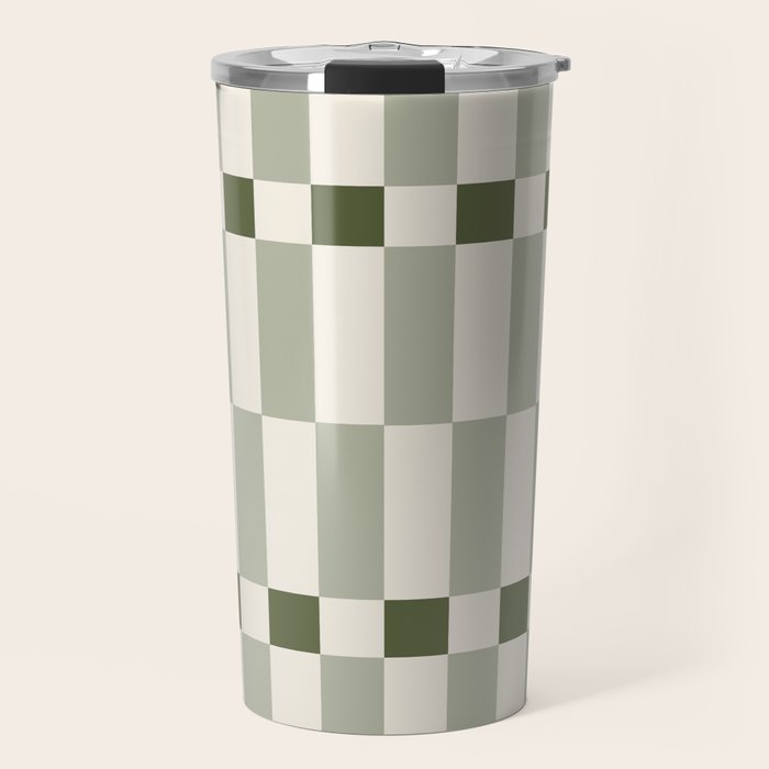 TILES II (Pistachio) Travel Mug Gallery Image 1