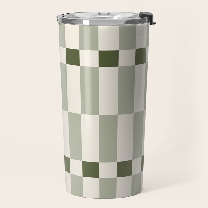 TILES II (Pistachio) Travel Mug Gallery Image 2